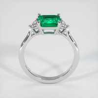 1.41 Ct. Emerald Ring, Platinum 950 3