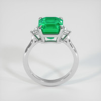 4.45 Ct. Emerald Ring, Platinum 950 3