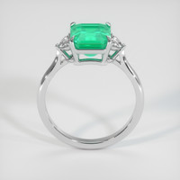 2.32 Ct. Emerald Ring, Platinum 950 3