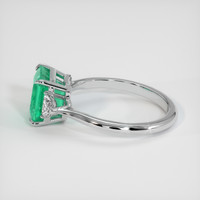 2.32 Ct. Emerald Ring, Platinum 950 4
