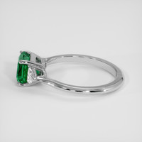 1.71 Ct. Emerald Ring, Platinum 950 4