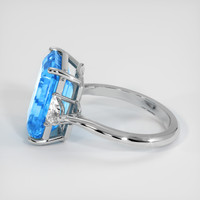 8.66 Ct. Gemstone Ring, Platinum 950 4