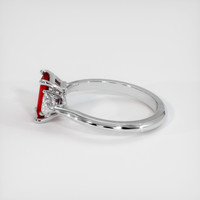 1.04 Ct. Ruby Ring, Platinum 950 4