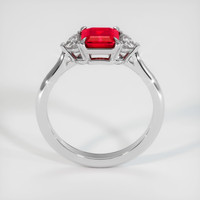 1.22 Ct. Ruby Ring, Platinum 950 3