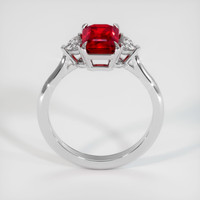 2.01 Ct. Ruby Ring, Platinum 950 3