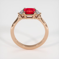 1.22 Ct. Ruby Ring, 14K Rose Gold 3