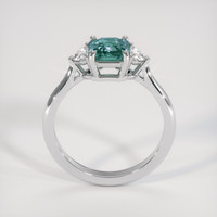 1.49 Ct. Bi Color Sapphire Ring, 10K White Gold 3