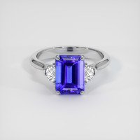 2.75 Ct. Gemstone Ring, 14K White Gold 1