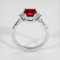 1.48 Ct. Ruby Ring, 14K White Gold 3