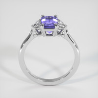 1.40 Ct. Bi Color Sapphire Ring, 14K White Gold 3