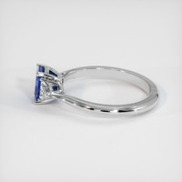 0.93 Ct. Sapphire Ring, 14K White Gold 4