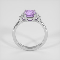 2.15 Ct. Purple Sapphire Ring, 14K White Gold 3