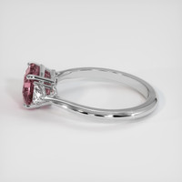 2.56 Ct. Sapphire Ring, 14K White Gold 4