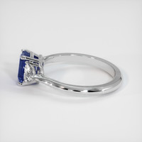 1.46 Ct. Sapphire Ring, 18K White Gold 4