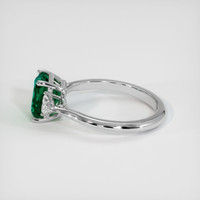 1.91 Ct. Emerald Ring, 18K White Gold 4