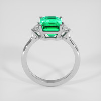 3.01 Ct. Emerald Ring, 18K White Gold 3