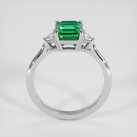 1.71 Ct. Emerald Ring, 18K White Gold 3