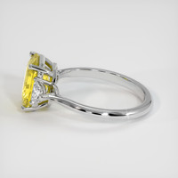 2.53 Ct. Sapphire Ring, 18K White Gold 4