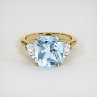 2.66 Ct. Gemstone Ring, 14K Yellow Gold 1