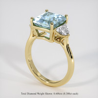 2.66 Ct. Gemstone Ring, 14K Yellow Gold 2