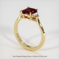 1.71 Ct. Gemstone Ring, 14K Yellow Gold 2