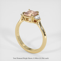 1.27 Ct. Gemstone Ring, 14K Yellow Gold 2
