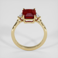 4.02 Ct. Ruby Ring, 14K Yellow Gold 3