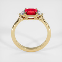 1.22 Ct. Ruby Ring, 14K Yellow Gold 3