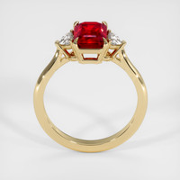 2.01 Ct. Ruby Ring, 14K Yellow Gold 3