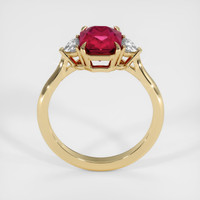 2.31 Ct. Ruby Ring, 14K Yellow Gold 3