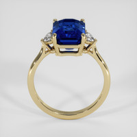 5.08 Ct. Blue Sapphire Ring, 14K Yellow Gold 3