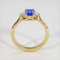 0.53 Ct. Sapphire Ring, 14K Yellow Gold 3
