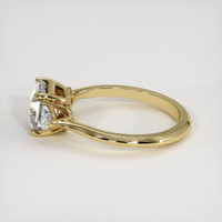 2.13 Ct. White Sapphire Ring, 14K Yellow Gold 4