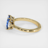 1.08 Ct. Sapphire Ring, 18K Yellow Gold 4
