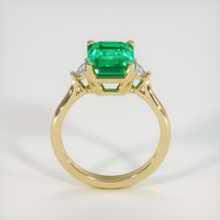 2.36 Ct. Emerald Ring, 18K Yellow Gold 3