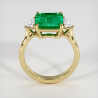 2.29 Ct. Emerald Ring, 18K Yellow Gold 3