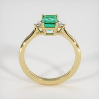 2.02 Ct. Emerald Ring, 18K Yellow Gold 3