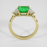 1.98 Ct. Emerald Ring, 18K Yellow Gold 3
