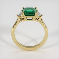 2.07 Ct. Emerald Ring, 18K Yellow Gold 3