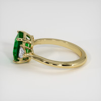 2.35 Ct. Emerald Ring, 18K Yellow Gold 4