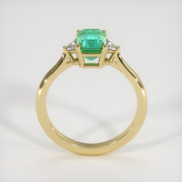 2.34 Ct. Emerald Ring, 18K Yellow Gold 3