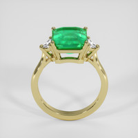 2.85 Ct. Emerald Ring, 18K Yellow Gold 3