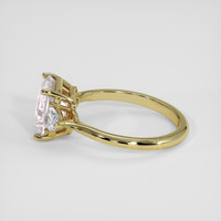 3.02 Ct. Pink Sapphire Ring, 18K Yellow Gold 4