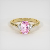 2.13 Ct. Sapphire Ring, 18K Yellow Gold 1