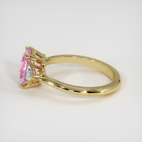 2.13 Ct. Sapphire Ring, 18K Yellow Gold 4