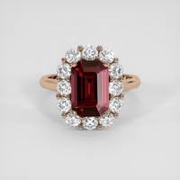 2.70 Ct. Gemstone Ring, 14K Rose Gold 1