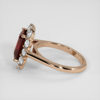 2.70 Ct. Gemstone Ring, 18K Rose Gold 4