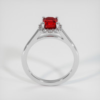 1.65 Ct. Ruby Ring, 14K White Gold 3