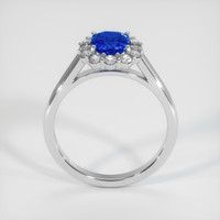 1.15 Ct. Sapphire Ring, 14K White Gold 3