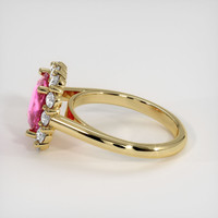 2.07 Ct. Sapphire Ring, 14K Yellow Gold 4